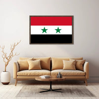 Syria National Flag Pride Country Flag Poster PosterGoat