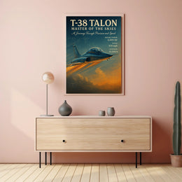 T-38 Talon Master Of The Skies Poster PosterGoat