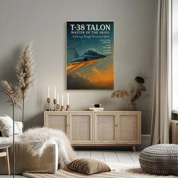 T-38 Talon Master Of The Skies Poster PosterGoat