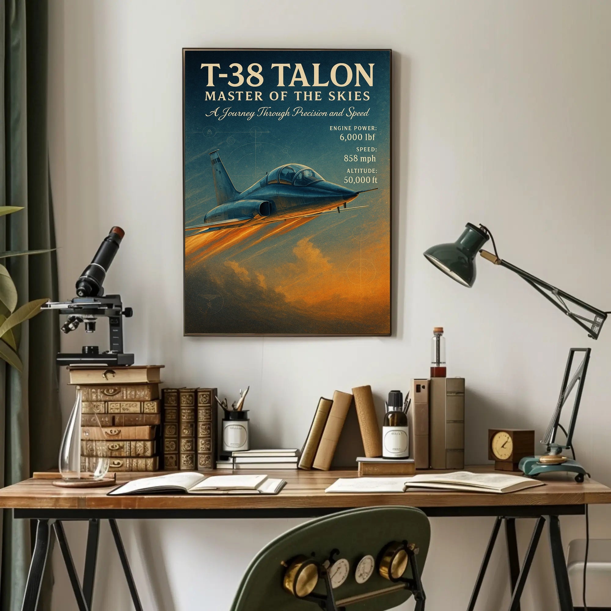 T-38 Talon Master Of The Skies Poster PosterGoat