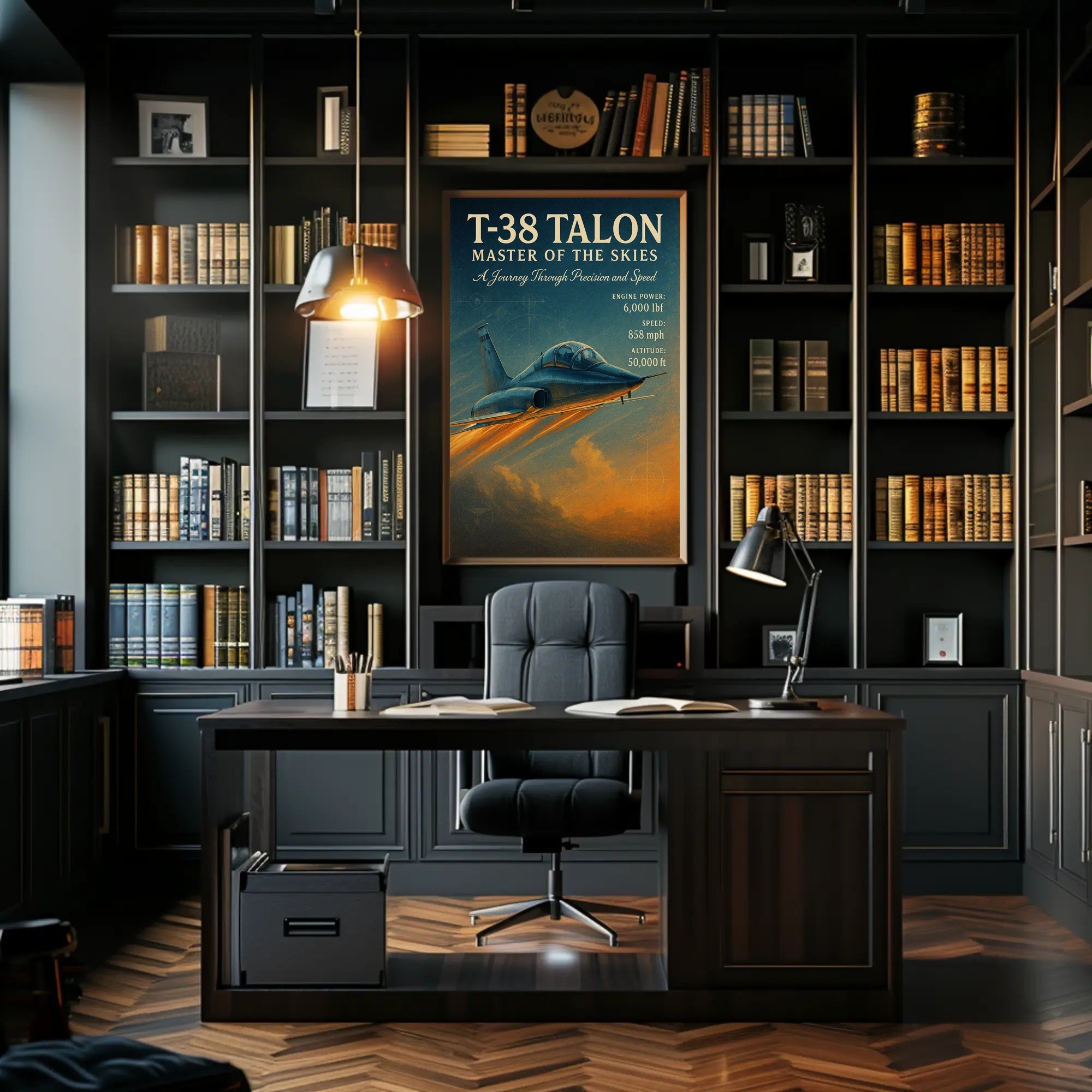 T-38 Talon Master Of The Skies Poster PosterGoat