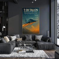 T-38 Talon Master Of The Skies Poster PosterGoat