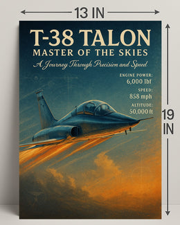 T-38 Talon Master Of The Skies Poster PosterGoat