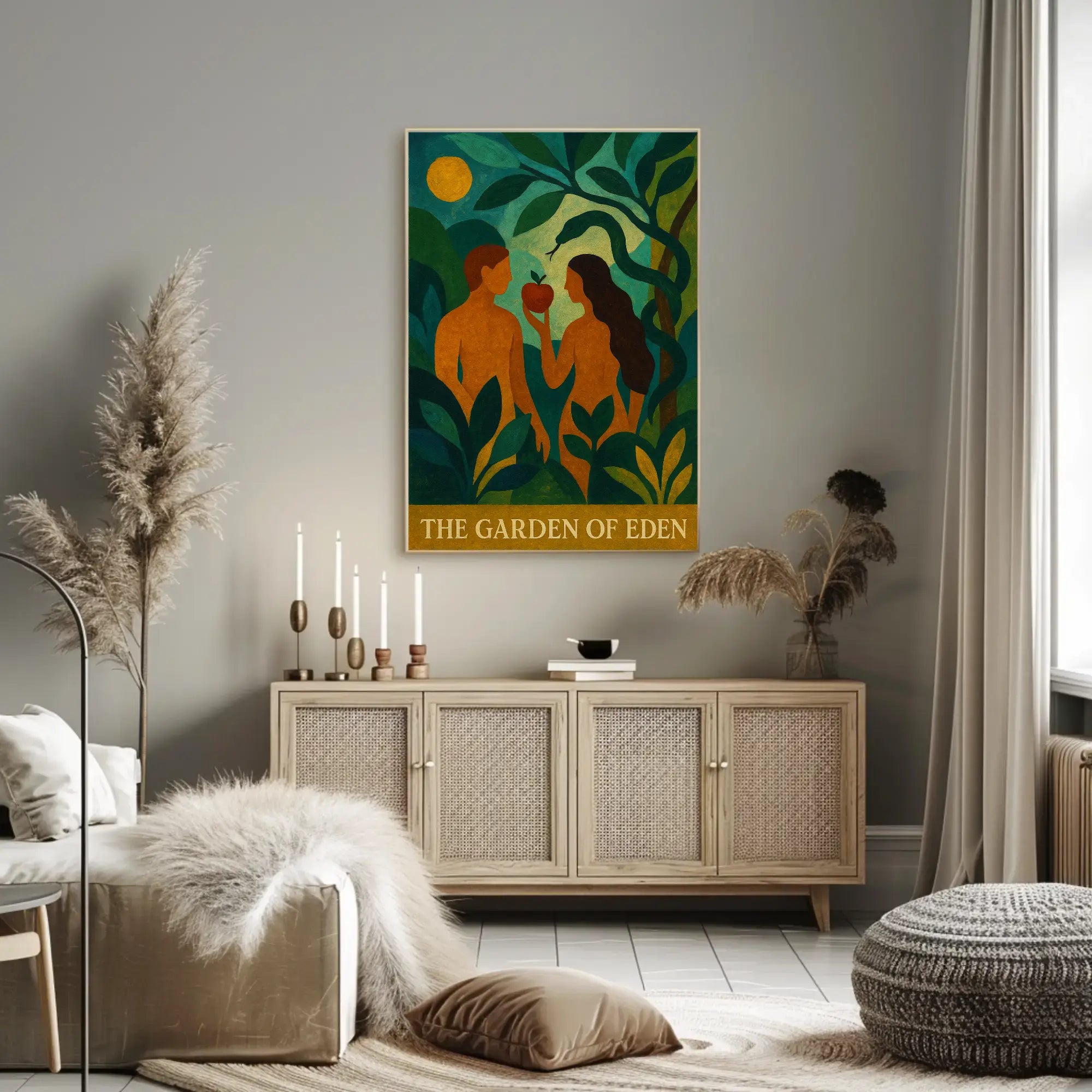THE GARDEN OF EDEN Abstract, Artistic, or Pop Culture Poster PosterGoat