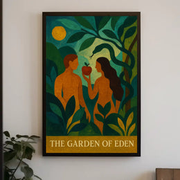 THE GARDEN OF EDEN Abstract, Artistic, or Pop Culture Poster PosterGoat