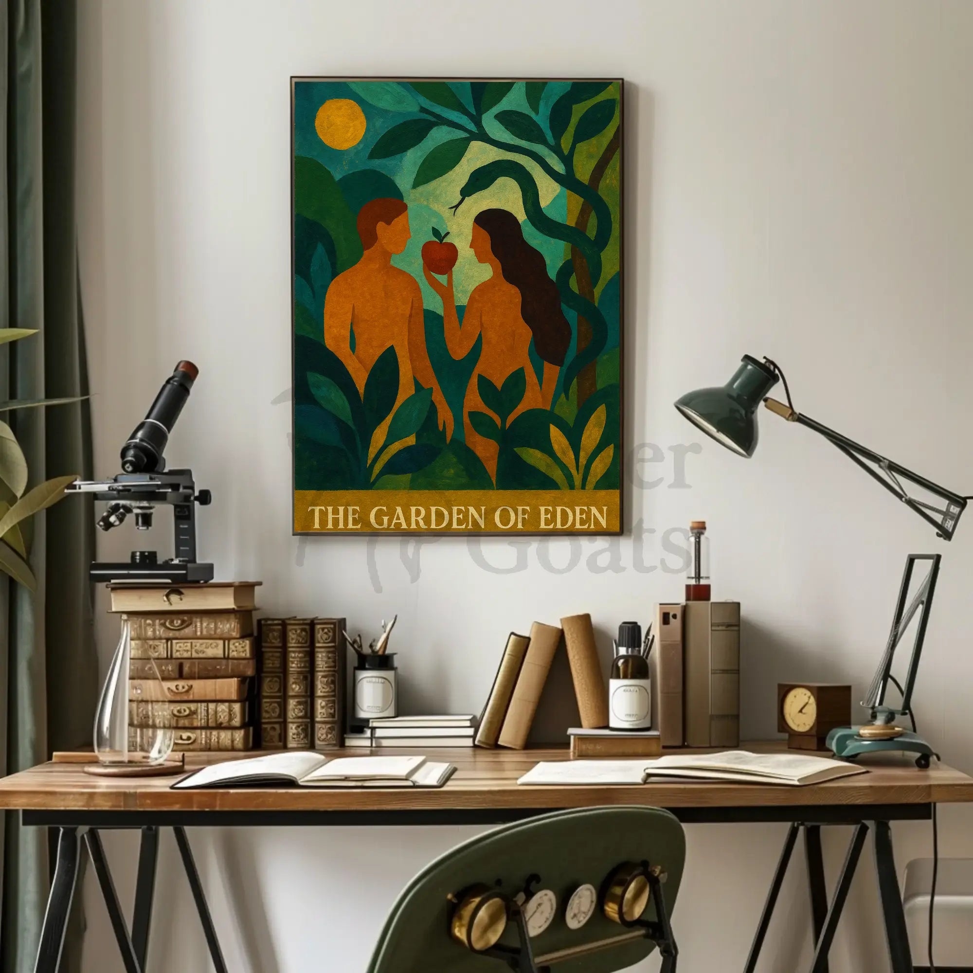 THE GARDEN OF EDEN Abstract, Artistic, or Pop Culture Poster PosterGoat