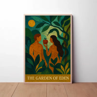 THE GARDEN OF EDEN Abstract, Artistic, or Pop Culture Poster PosterGoat