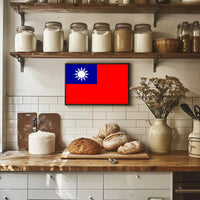 Taiwanese Pride Patriotic Country Flag Poster PosterGoat