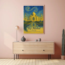 Taj Mahal A Timeless Monument To Love Poster PosterGoat