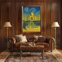 Taj Mahal A Timeless Monument To Love Poster PosterGoat