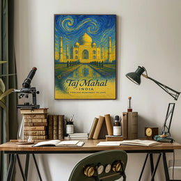 Taj Mahal A Timeless Monument To Love Poster PosterGoat