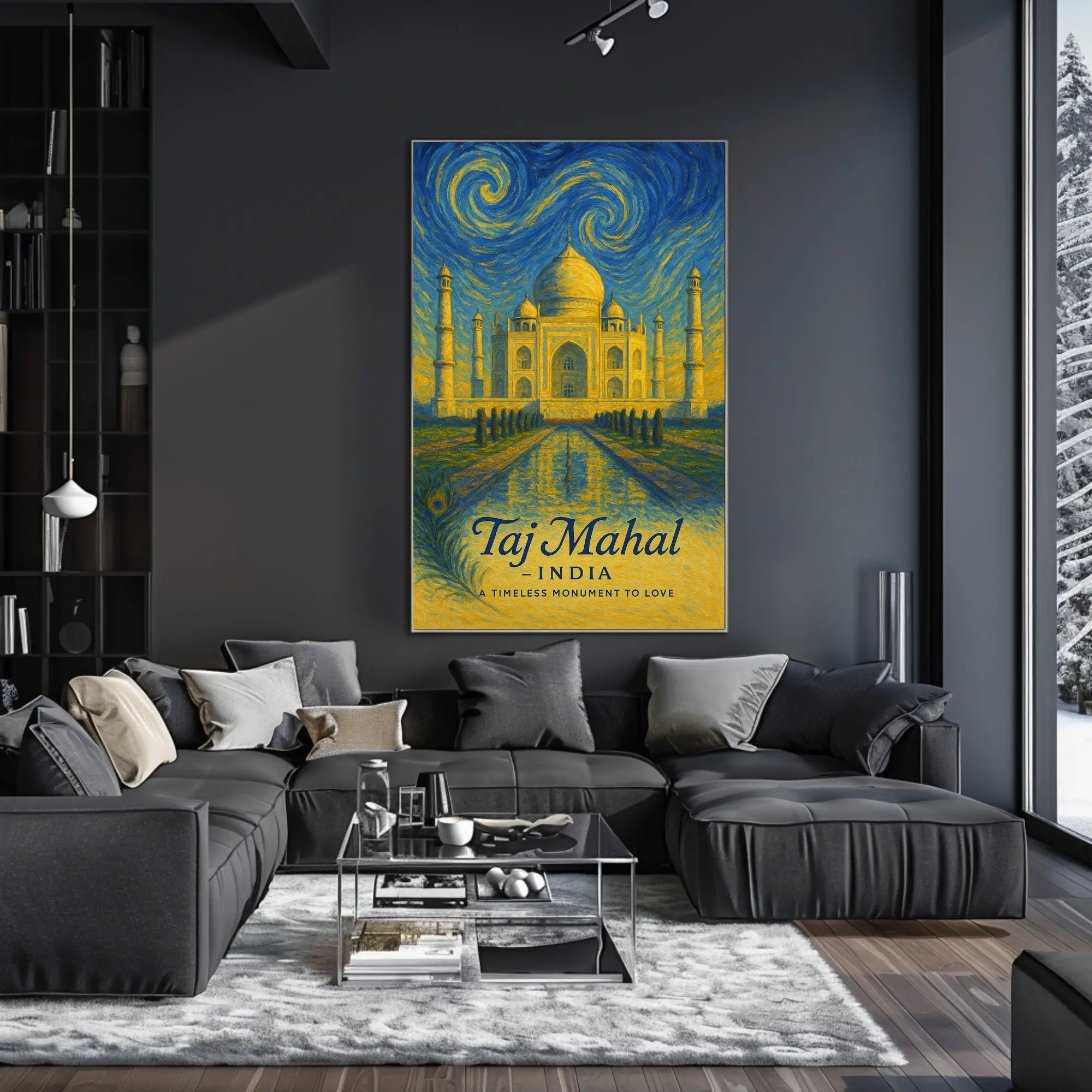 Taj Mahal A Timeless Monument To Love Poster PosterGoat