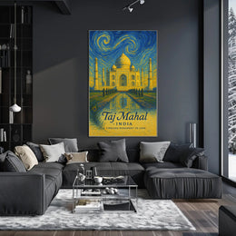 Taj Mahal A Timeless Monument To Love Poster PosterGoat
