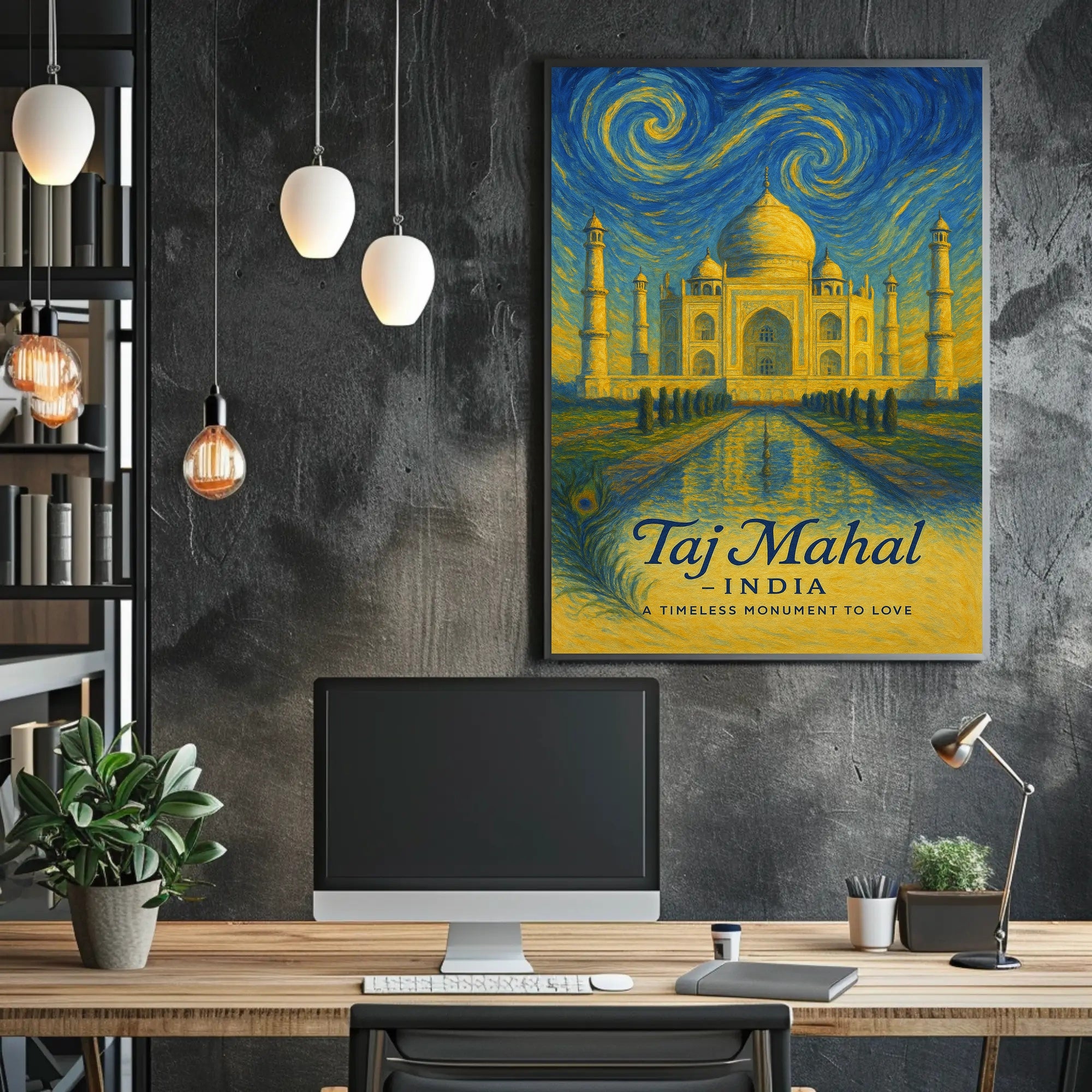 Taj Mahal A Timeless Monument To Love Poster PosterGoat