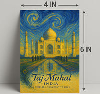 Taj Mahal A Timeless Monument To Love Poster PosterGoat