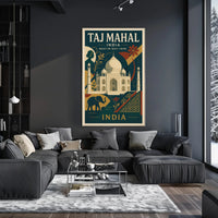 Taj Mahal Architectural Marvel Of Poster PosterGoat