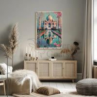 Taj Mahal Timeless Beauty Travel Poster PosterGoat