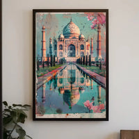 Taj Mahal Timeless Beauty Travel Poster PosterGoat
