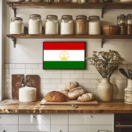 Tajikistan National Flag Art Print for Country Flag Poster PosterGoat