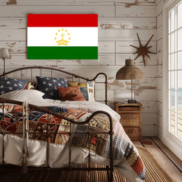 Tajikistan National Flag Art Print for Country Flag Poster PosterGoat