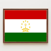 Tajikistan National Flag Art Print for Country Flag Poster PosterGoat