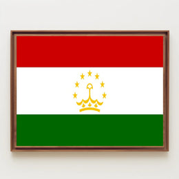 Tajikistan National Flag Art Print for Country Flag Poster PosterGoat
