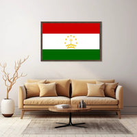 Tajikistan National Flag Art Print for Country Flag Poster PosterGoat