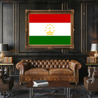Tajikistan National Flag Art Print for Country Flag Poster PosterGoat