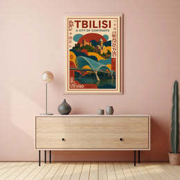 Tbilisi A City Of Contrasts Poster PosterGoat