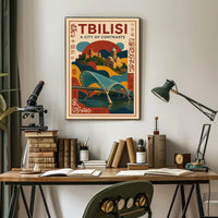Tbilisi A City Of Contrasts Poster PosterGoat