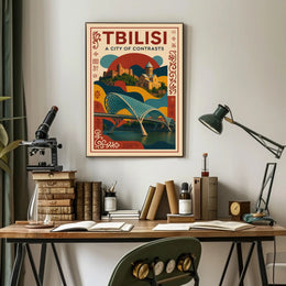 Tbilisi A City Of Contrasts Poster PosterGoat