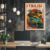 Tbilisi A City Of Contrasts Poster PosterGoat