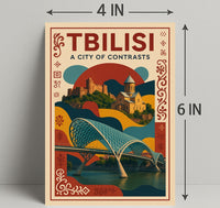 Tbilisi A City Of Contrasts Poster PosterGoat