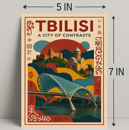 Tbilisi A City Of Contrasts Poster PosterGoat