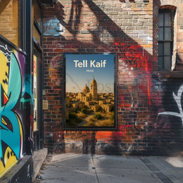 Tel Kaif Church Scenery Cultural or Heritage Poster PosterGoat