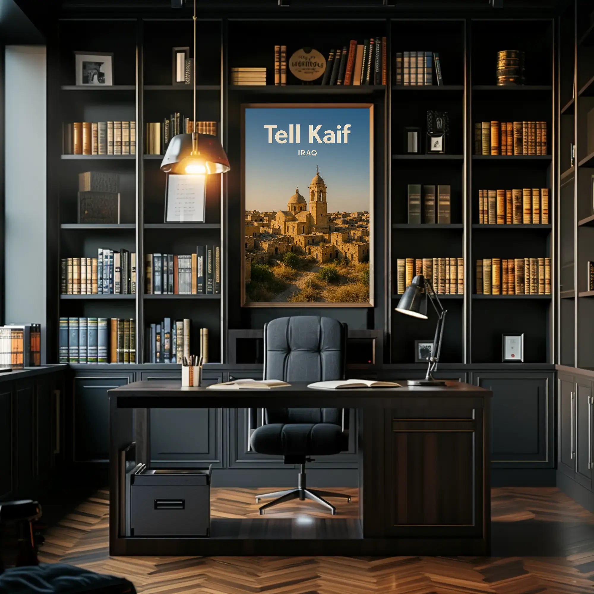 Tel Kaif Church Scenery Cultural or Heritage Poster PosterGoat