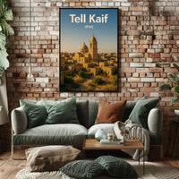 Tel Kaif Church Scenery Cultural or Heritage Poster PosterGoat