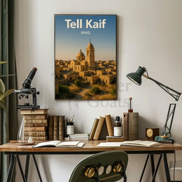 Tel Kaif Church Scenery Cultural or Heritage Poster PosterGoat