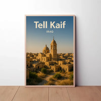 Tel Kaif Church Scenery Cultural or Heritage Poster PosterGoat