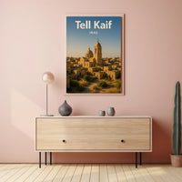 Tel Kaif Church Scenery Cultural or Heritage Poster PosterGoat