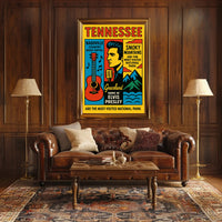 Tennessee Home Of Elvis Presley Poster PosterGoat