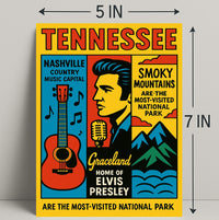 Tennessee Home Of Elvis Presley Poster PosterGoat