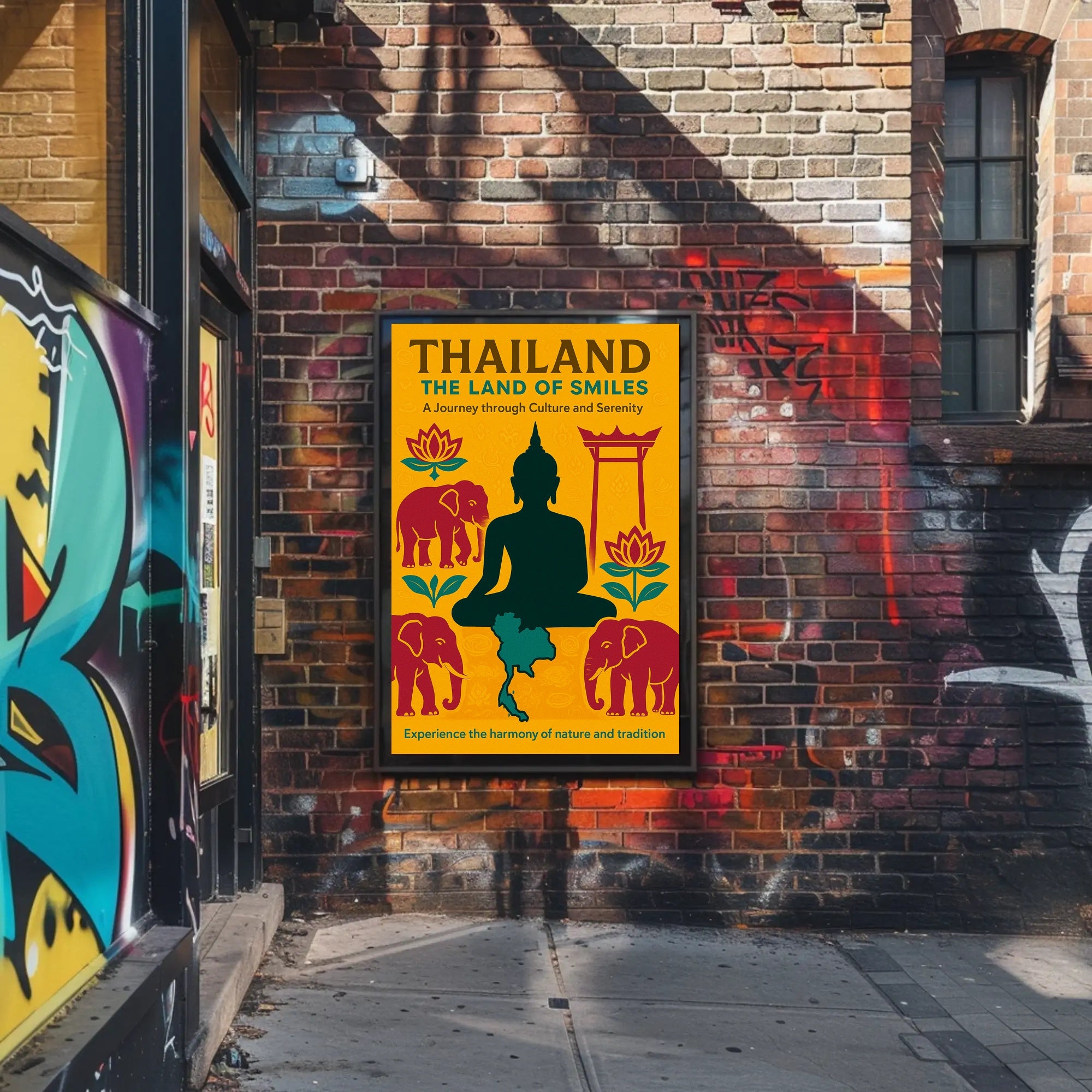 Thailand The Land Of Smiles Poster PosterGoat