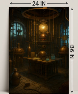 The Alchemists Workshop Poster PosterGoat