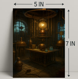 The Alchemists Workshop Poster PosterGoat