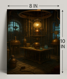 The Alchemists Workshop Poster PosterGoat