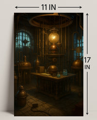 The Alchemists Workshop Poster PosterGoat