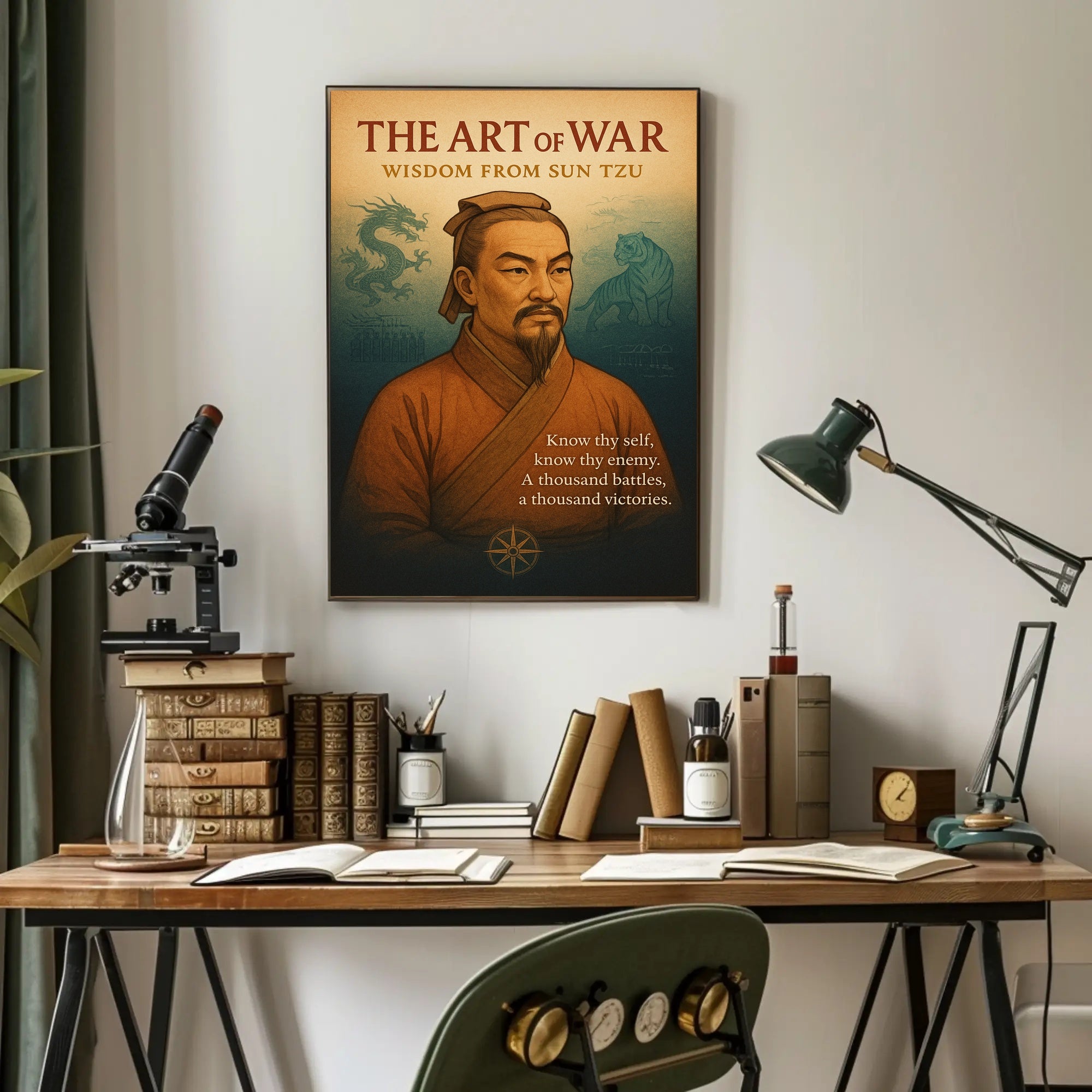 The Art Of War Wisdom From Sun Tzu Poster PosterGoat