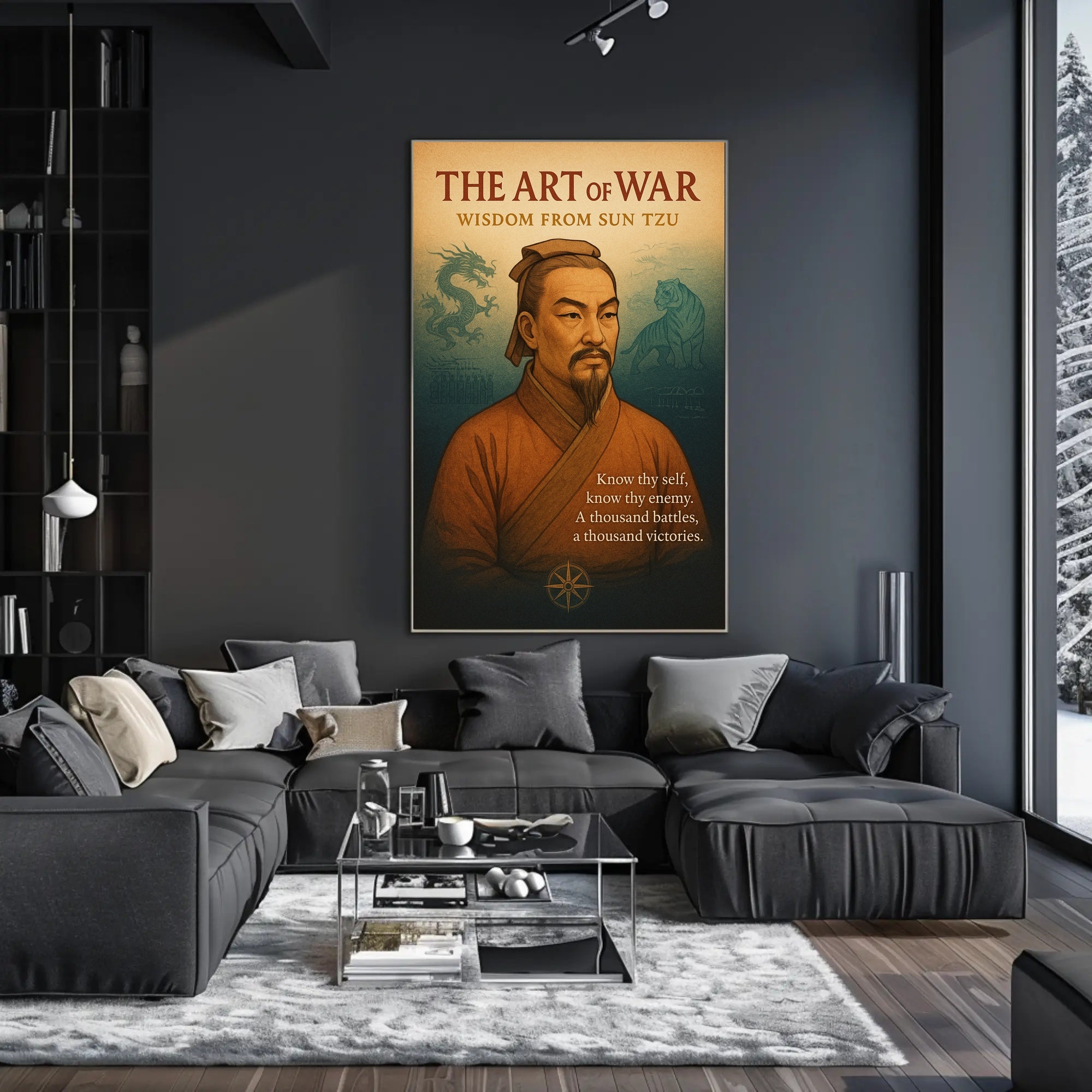 The Art Of War Wisdom From Sun Tzu Poster PosterGoat