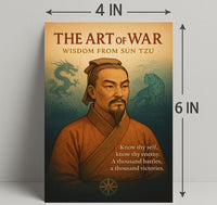 The Art Of War Wisdom From Sun Tzu Poster PosterGoat